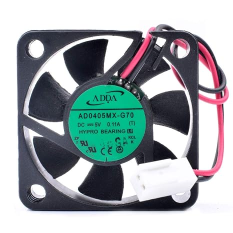 for DaHua DVR NVR VCR Motherboard BGA CPU Cooler Fan 5V,Box Fan 5V, Power Fan 12V Cooling Fan (Side Fan 4MM (AD0405MX-G70))