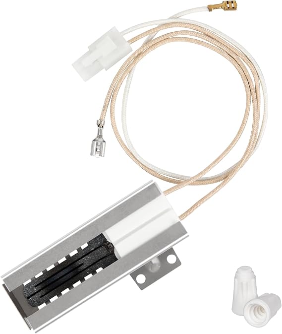 SHINESTAR 5304509706 Oven Igniter Replacement for Frigidaire Ken-more Gas Range Oven - Replaces 316119301, 316489402, 316489408, WB2X10016, AP6230715, PS12071409 with Connector Plug