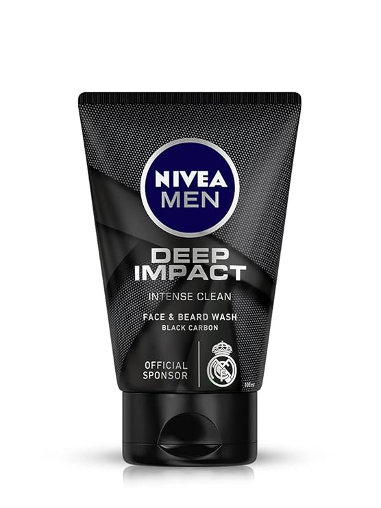 Nivea Men Deep Cleansing Beard & Face Wash - 3fl Oz, 3oz