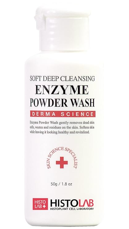 HISTOLAB Soft Deep Cleansing Enzyme Powder Wash Korean Skincare | 50g NET WT./1.8oz