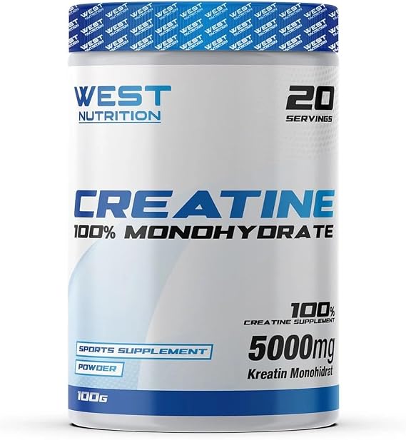 West Nutrition Kreatin Monohidrat Creatine 100 gr Aromasız
