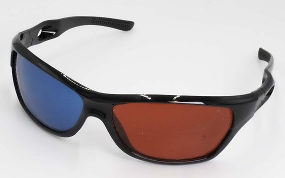 3D Glasses - Red/Cyan Plastic Frame
