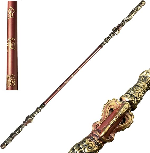 71" Wukong Jingu Bang Staff Made from Foam with core. 1:1 Full Size Wukong Staff. for Collectors, Cosplayers and Adult Fans.