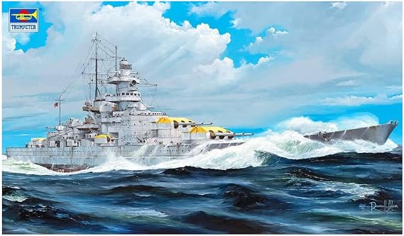 Trumpeter TRU03714 Plastic Model kit, Molded Color