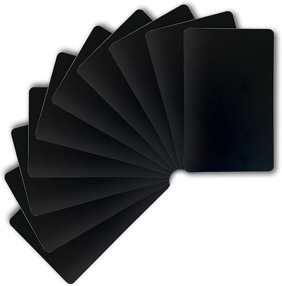 Siyah NFC Kart NTAG213 PVC Mat - 10 ADET