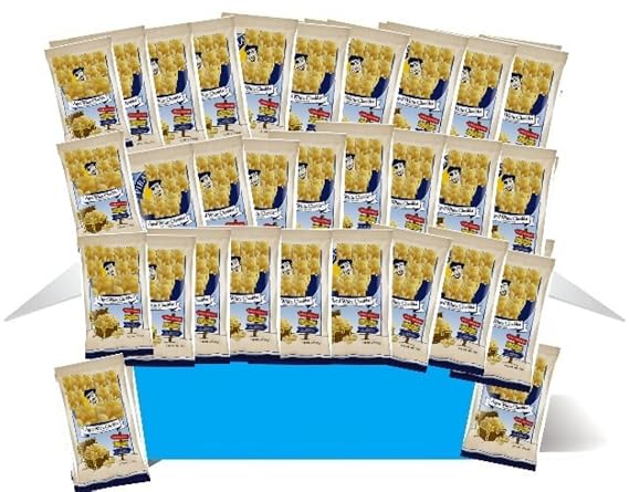 Snack, Aged White Cheddar Rice and Corn Puffs, 40 Count