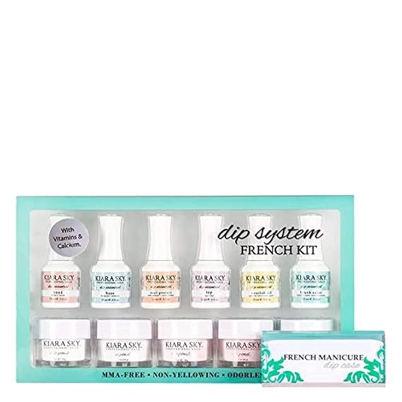 Kiara Sky French Starter Kit Complete Dip Manicure Set