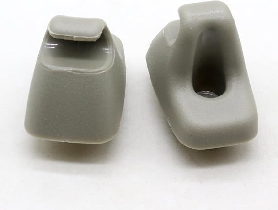 サンバイザー リテーナー フック クリップ グレー 1hs09bd1aa ダッジ ラム 1500 2500 3500 4500 5500 2010-2019 用 数量2