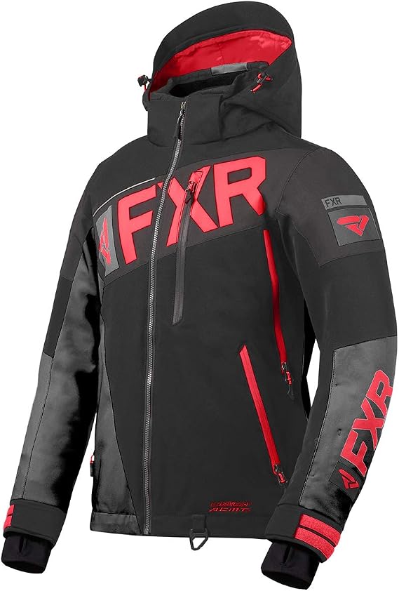 FXR Womens Ranger Jacket 2020 (Black/Charcoal/Coral - Size 12)