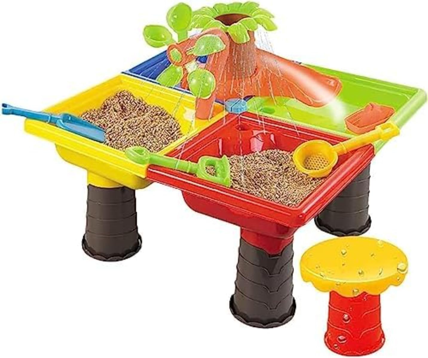 Water Table, Sand Play, Toy for Toddlers, Beach, Sand Play Set, Indoor Sandbox, Water Play, Children, Summer, Play Toy, Educational Toy, Table Play, Cute, Beach Toy, Present, C
