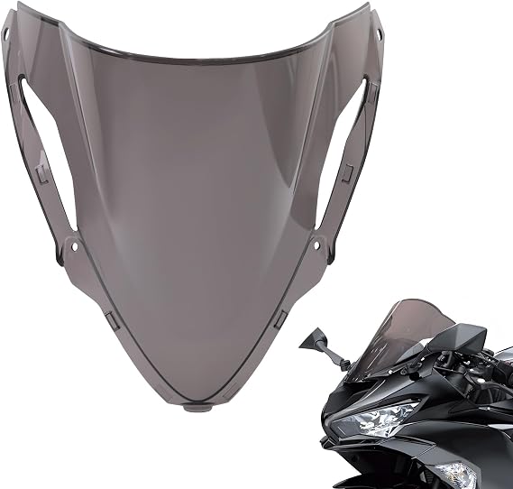 Windshield for Kawasaki Ninja ZX-6R ZX636 2024 2025 Dark Tinted