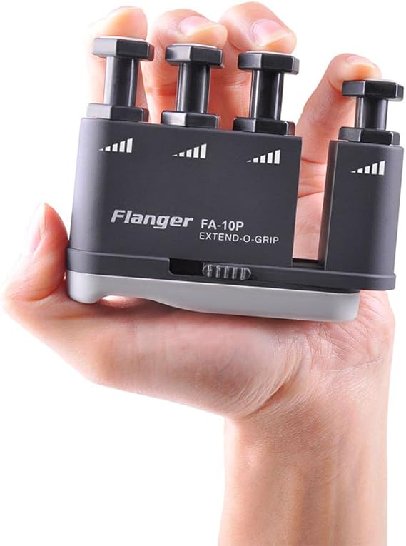 Finger Exerciser Hand Grip Strengthener Guitar Finger Grip Strength Trainer for Athletes Guitar Players Musicians & Physical Finger Training