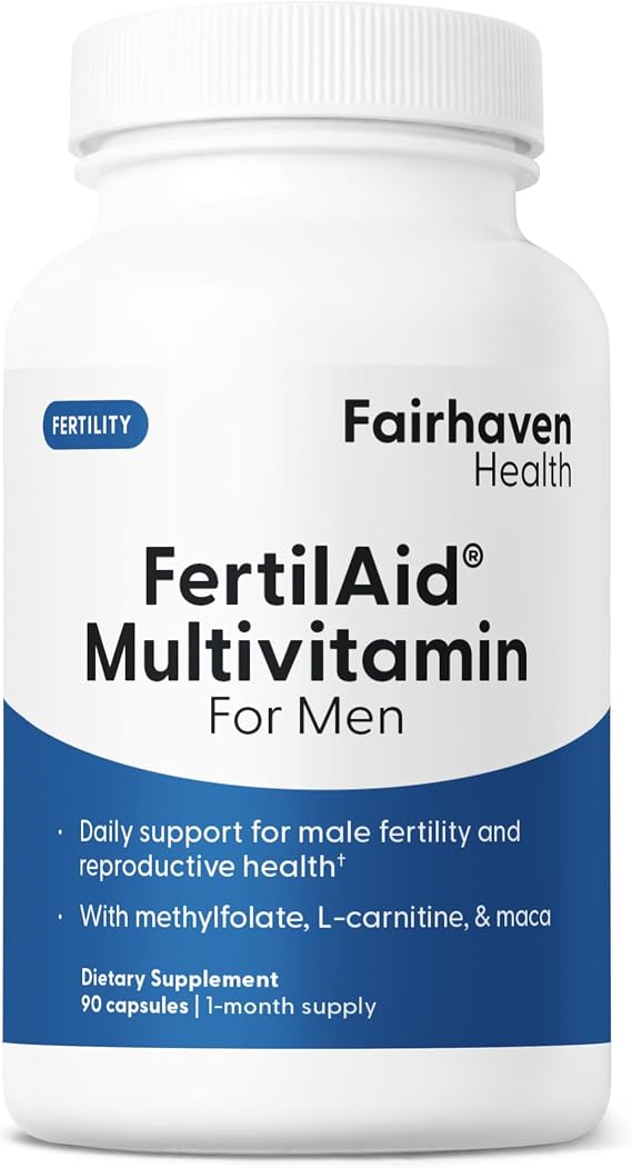 Fairhaven Health FertilAid for Men, 90 Capsules