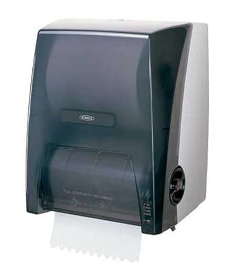 BOBRICK 72860 Plastic Surface-Mounted Roll Paper Towel Dispenser, 9-1/8" Length, 15-11/16" Height, 12-7/16" Width