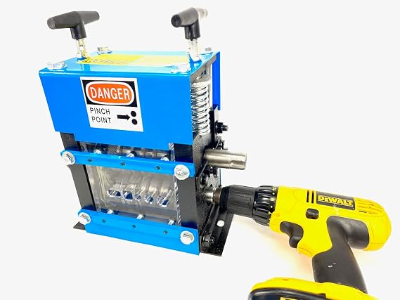 BLUEROCK MWS-83MD Compact Manual Recycling Wire Stripping Machine Copper Stripper