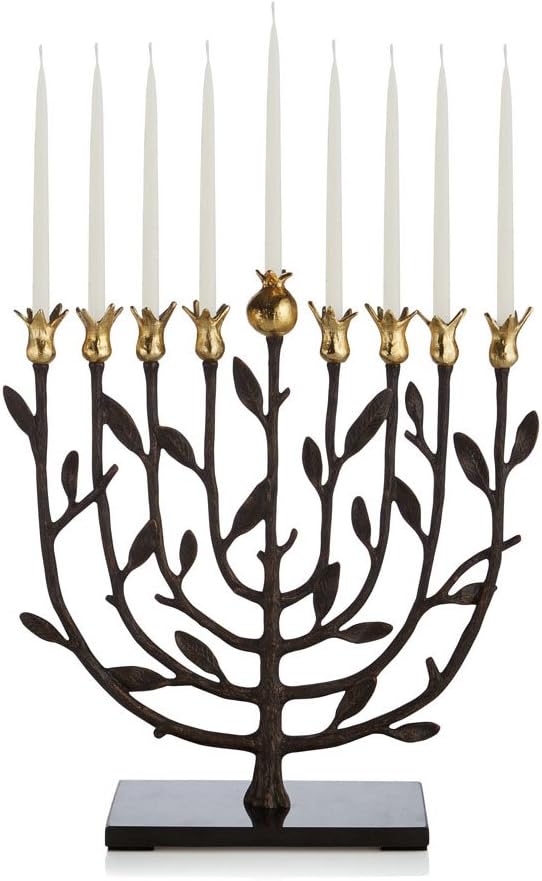 Michael Aram Pomegranate Kosher Menorah