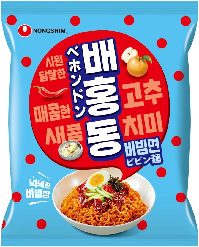 Nongshim Behondon Bibin Noodles, 4.8 oz 136 g