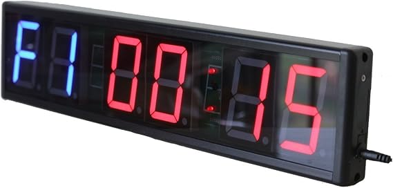 20 Inch Gym Timer for Workouts, Remote Control & Wall Mount