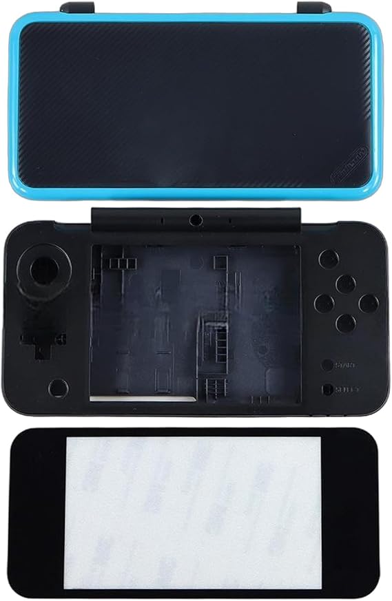 Replacement Housing,Upper Housing Case Backplate Shell 4 Color Replacement,Repair for NS New 2DS XL LL Game Consoles Housing