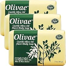 Olivae Castile Bar Soap, 3 Bar Set
