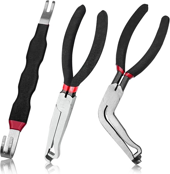3Pcs Electrical Disconnect Pliers 37960,37980 Electrical Connector Disconnect Pliers, 60 Degree and 13120 Electrical Connector Separator
