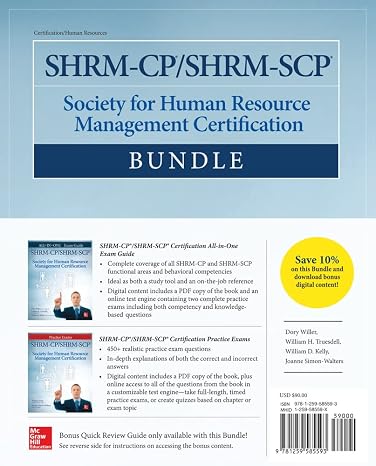 SHRM-CP/SHRM-SCP Certification Bundle (All-In-One)