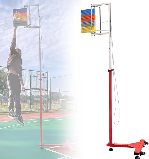 Vertical Challenger,Vertical Jump Tester Heavy Duty Jump Measurement Tester,Professional Vertical Jump Training Equipment,Jump Training Equipment For School Gyms