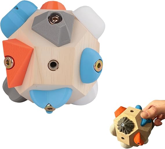 Bouldering Ball- 3D Rock Climbing Training Bouldering Ball for Rock Climbing, Generic Rock Climbing Holds, Grip and Finger Strengthener Forearm and Wrist Trainer Climbing Holds (Need Installation)