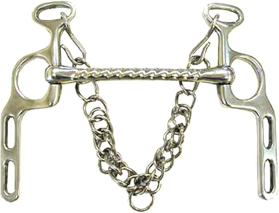 Coronet Military Elbow Straight Mouth Bit