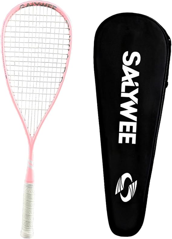 Squash Racket Squash Racquet Lightweight Portable with Bag Tennis Racket for Elastic Rotation Cushioning Competition Advanced