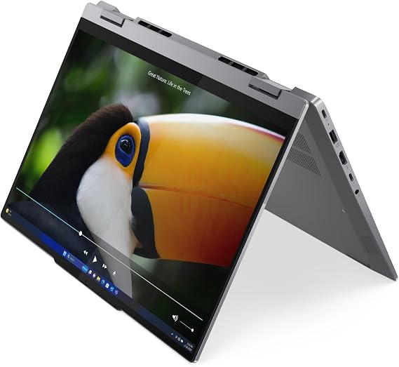 Lenovo ThinkBook 14 2-in-1 G5 IAU 2025 Laptop, 12-Core Intel Core Ultra 7 255U, 14" WUXGA IPS Touchscreen Display, Intel Graphics, 16GB DDR5 1TB SSD, Backlit KB, FP, Thunderbolt 4, Wi-Fi 6E, Win11 Pro