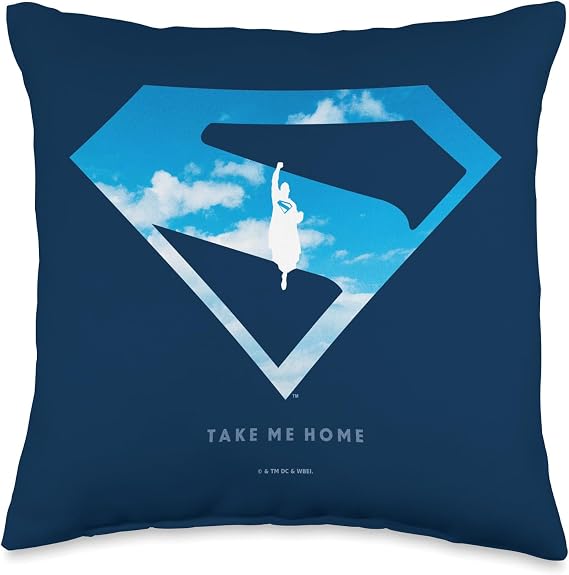 Superman (2025 Movie) Cloud Shield Throw Pillow