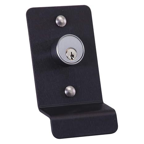 Detex Exit Trim Value Series Pull Black