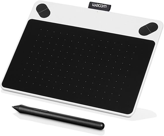 Wacom Intuos Draw CTL490 Digital Drawing and Graphics Tablet (white)