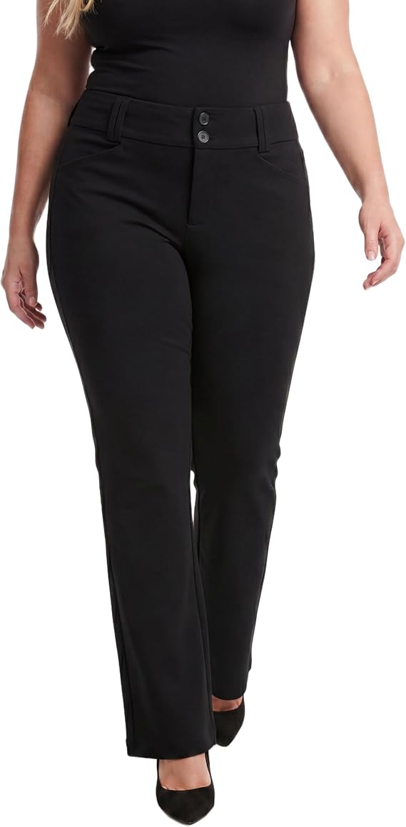 Torrid Women's Plus Size Studio Trouser Bootcut Ponte Pant