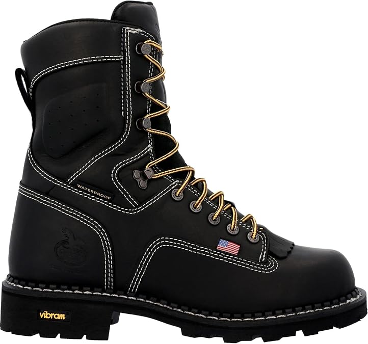 Georgia Boot Men's USA Logger Waterproof Work Boots