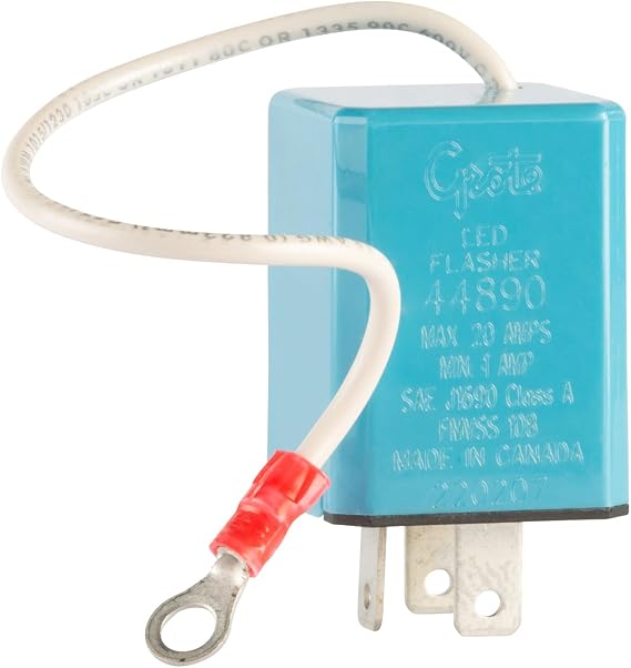 Grote 44890 3-Pin Flasher - Variable-Load Electronic LED (Pilot)