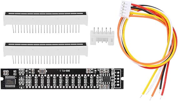 Compact Audio Spectrum Analyzer with 8 Effects - Real Time Music Level Indicator for DIY Audio Projects
