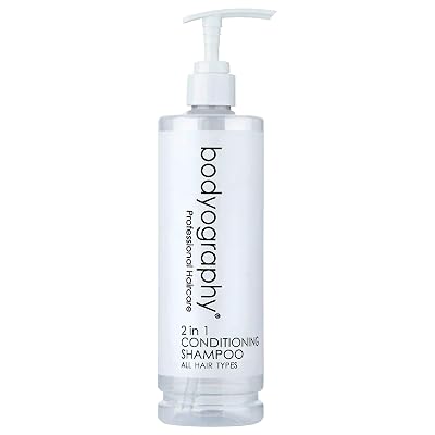 World Amenities - Bodyography Blanc 2 in 1 Shampoo and Conditioner - Hair Cleansing and Conditioning for Women and Men