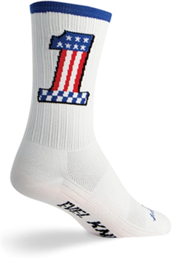 SockGuy Sgx6 Evel1 Sock One Color, L/Xl