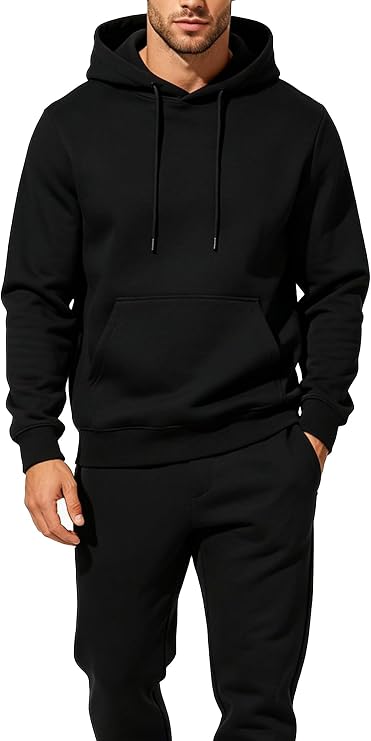JIHUILAI Track Suits For Men 2 Piece Hoodies With Sweatpants Sets Casual Running Jogging Sport Suit Sets S-3XL