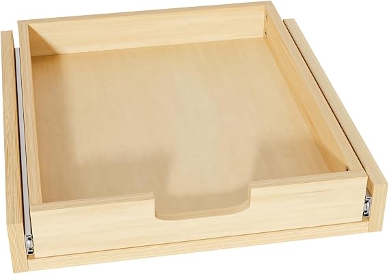 Pullout Cabinet Organizer, 17''W21''D3''H Slide Out Shelves for Kitchen Cabinets, Pull out Drawers for Kitchen Cabinets, Pantry, Bathroom, Storage Organization