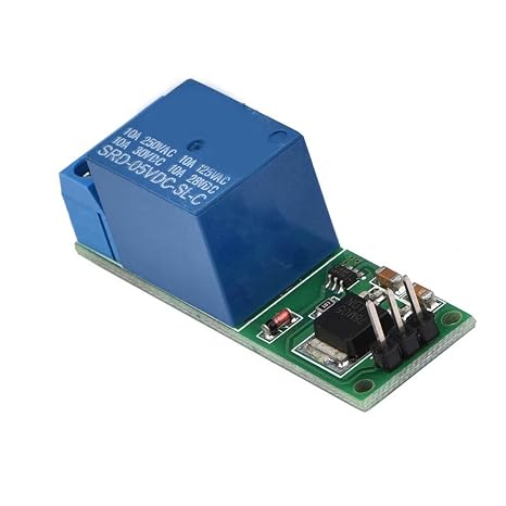 Flip Flop Relay Module, Bistable Self Locking Low Pulse Switch Board 6V to 24V 10A Single Channel for Smart Home Automotive Electronics 2Pcs