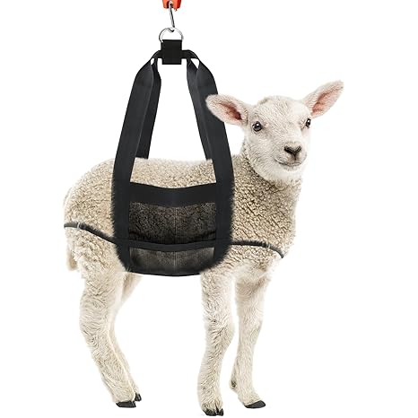Calf Sling Weighing Sling, Goat Sling for Goats and Lambs, 220 lb