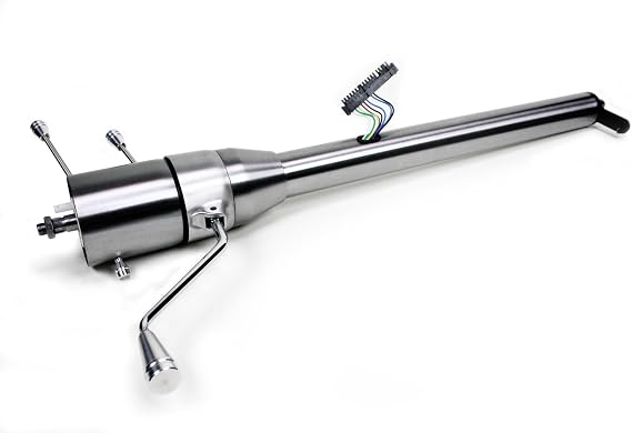Ididit Steering 1130330010 33" Paintable Steel Tilt Column Shift Steering Column