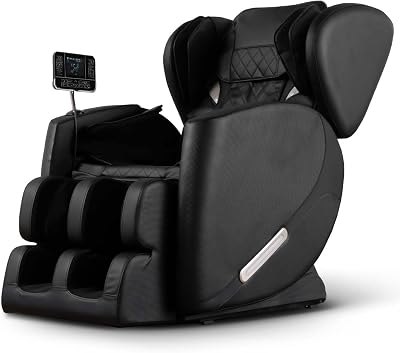 Massage Chair Recliner with Zero Gravity, Full Body Massage Chairs with Heating, Air Pressure, Massage Chair Recliner with Foot Massage Easy to Use in The Office and at Home