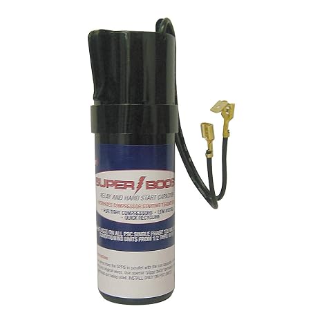 Supco SPP5 Pow-R-Pak Solid State Relay & Hard Start Capacitor Torque up to 300%