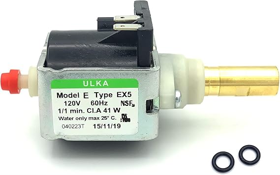 ULKA EX5 120V Vibratory Pump for Rancilio Silvia