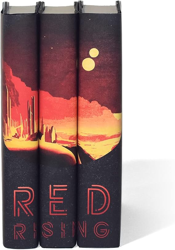 Juniper Books Red Rising Trilogy Set 3-Volume Hardcover Book Set