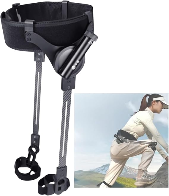 Bionic Body Power Walking Aid, Exoskeleton Assistance for Walking, 3 Level Adjustable Strength, Lower Limb Rehab Support for Elderly and Limited Mobility Simple (Both Legs,M)